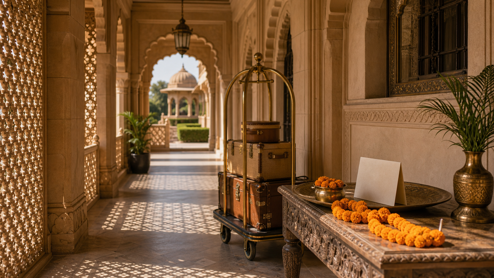 India — editorial destination scene.