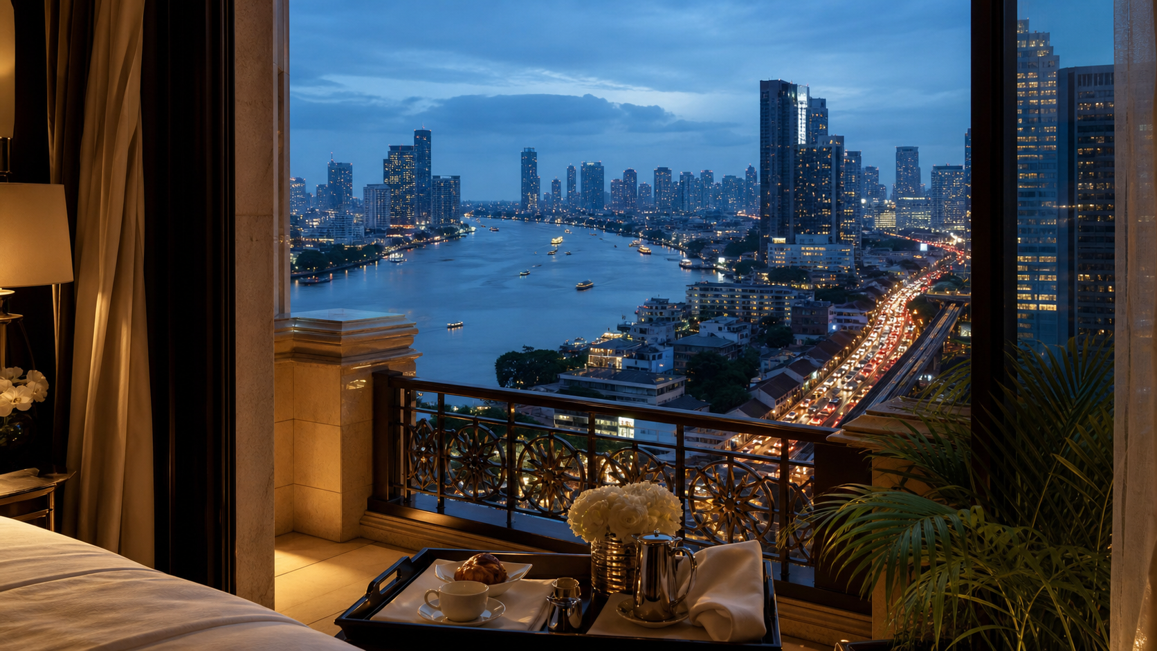 Bangkok Riverside vs Sukhumvit: Where to Stay in 2026 lifelike VIAIVE visual.