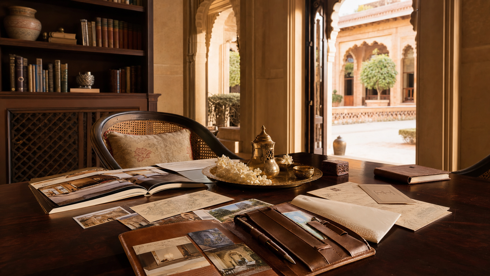 India, India — editorial destination scene around Aman New Delhi.