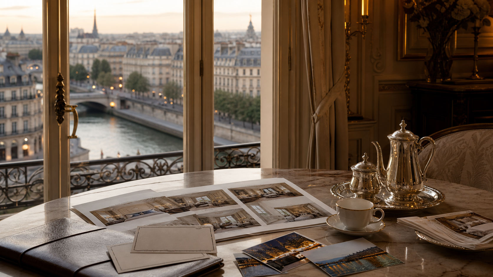 Paris along the Seine — the palace-hotel decision read for the 2026 season.