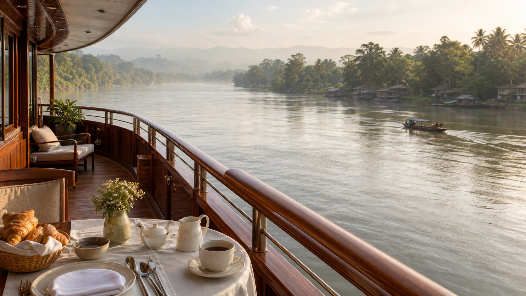 Viking Mekong River Cruise lifelike VIAIVE visual.