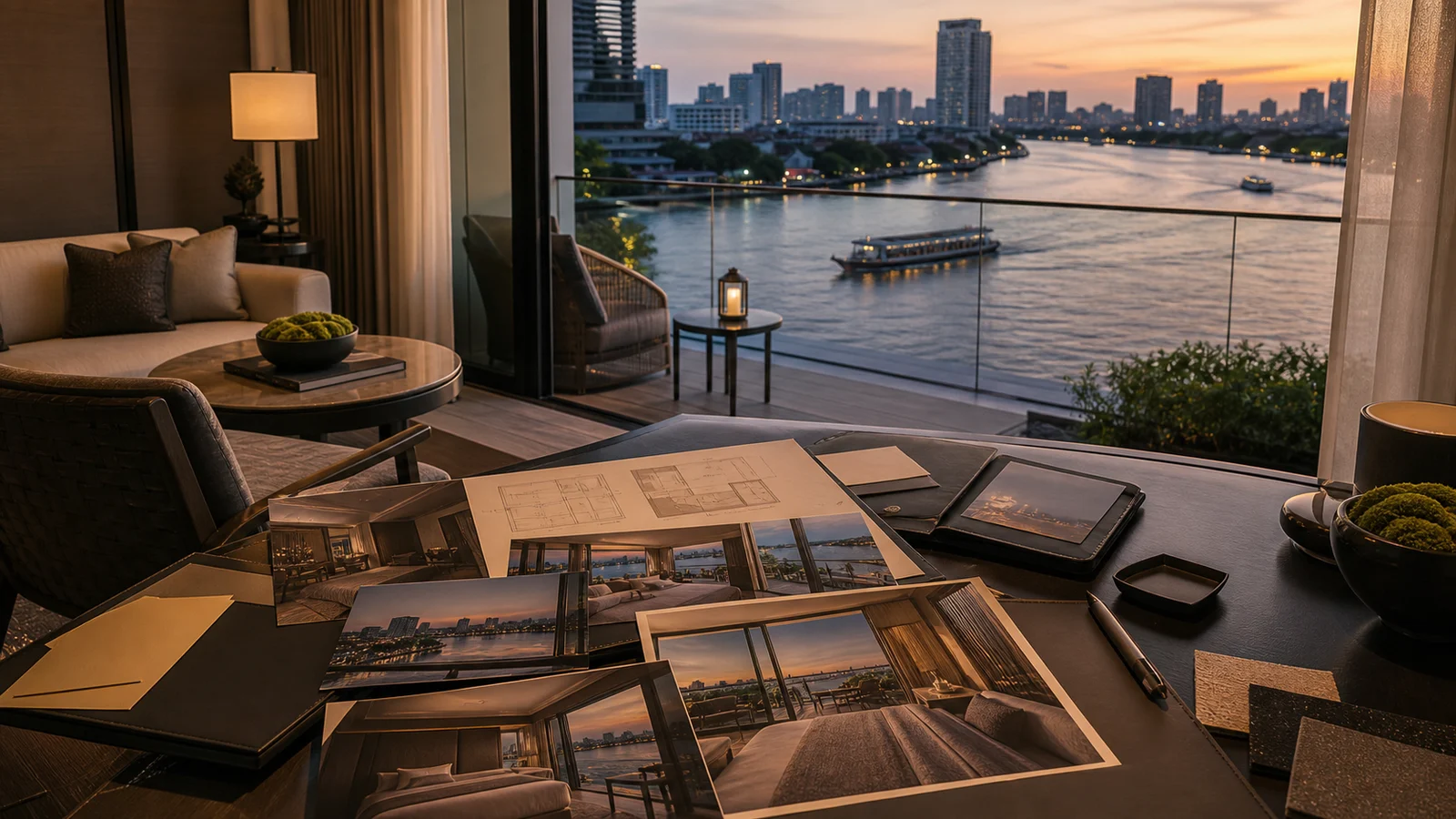Capella Bangkok — River Suite route-planning VIAIVE visual.
