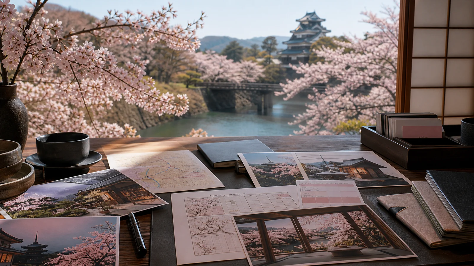 Cherry Blossom Lead Time route-planning VIAIVE visual.